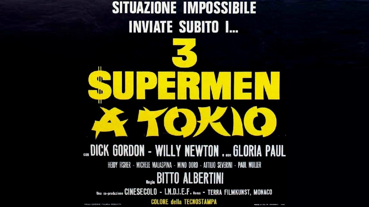 3 supermen a Tokio