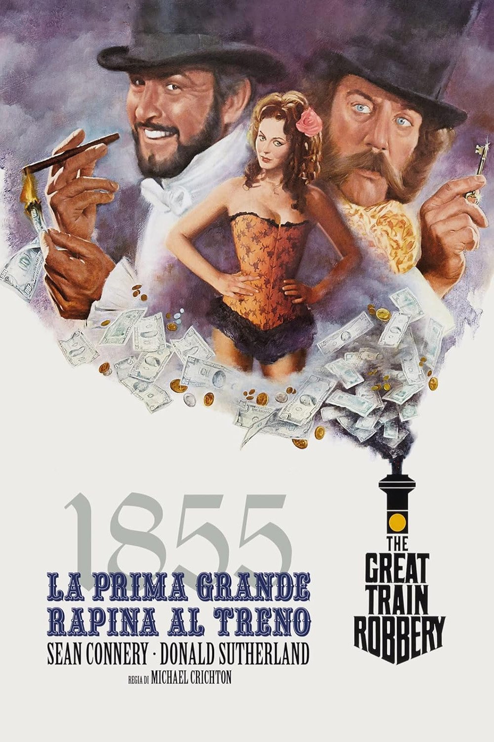 Locandina di 1855 - La prima grande rapina al treno
