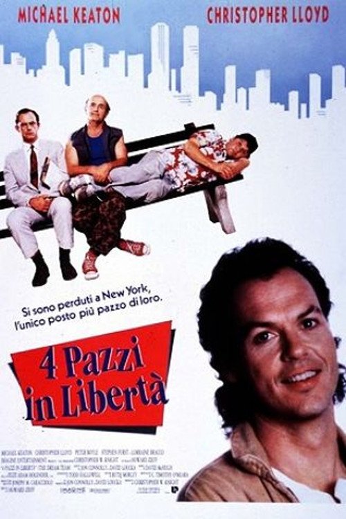 Locandina di 4 pazzi in libertà