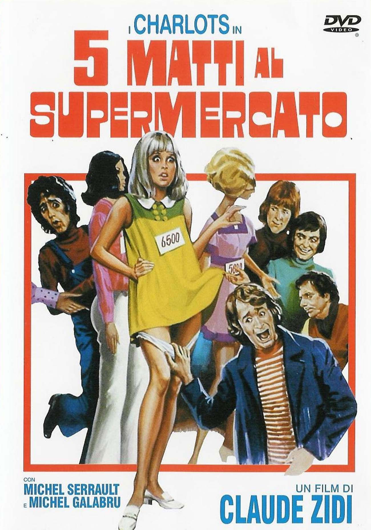 Locandina di 5 matti al supermercato