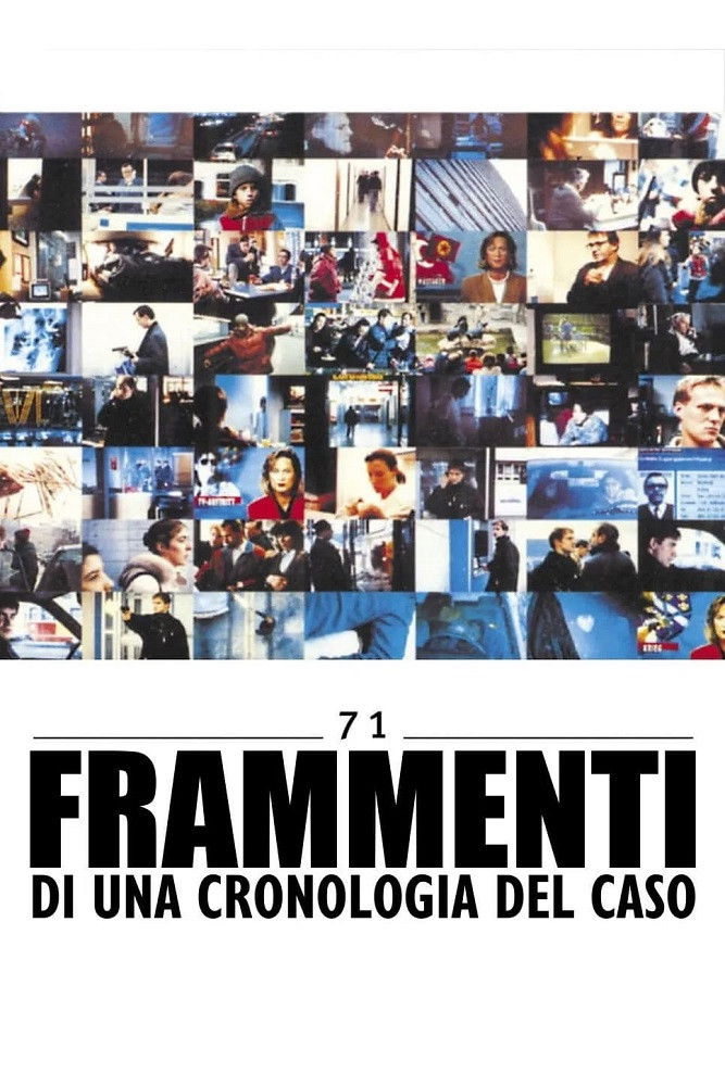 Locandina di 71 frammenti di una cronologia del caso