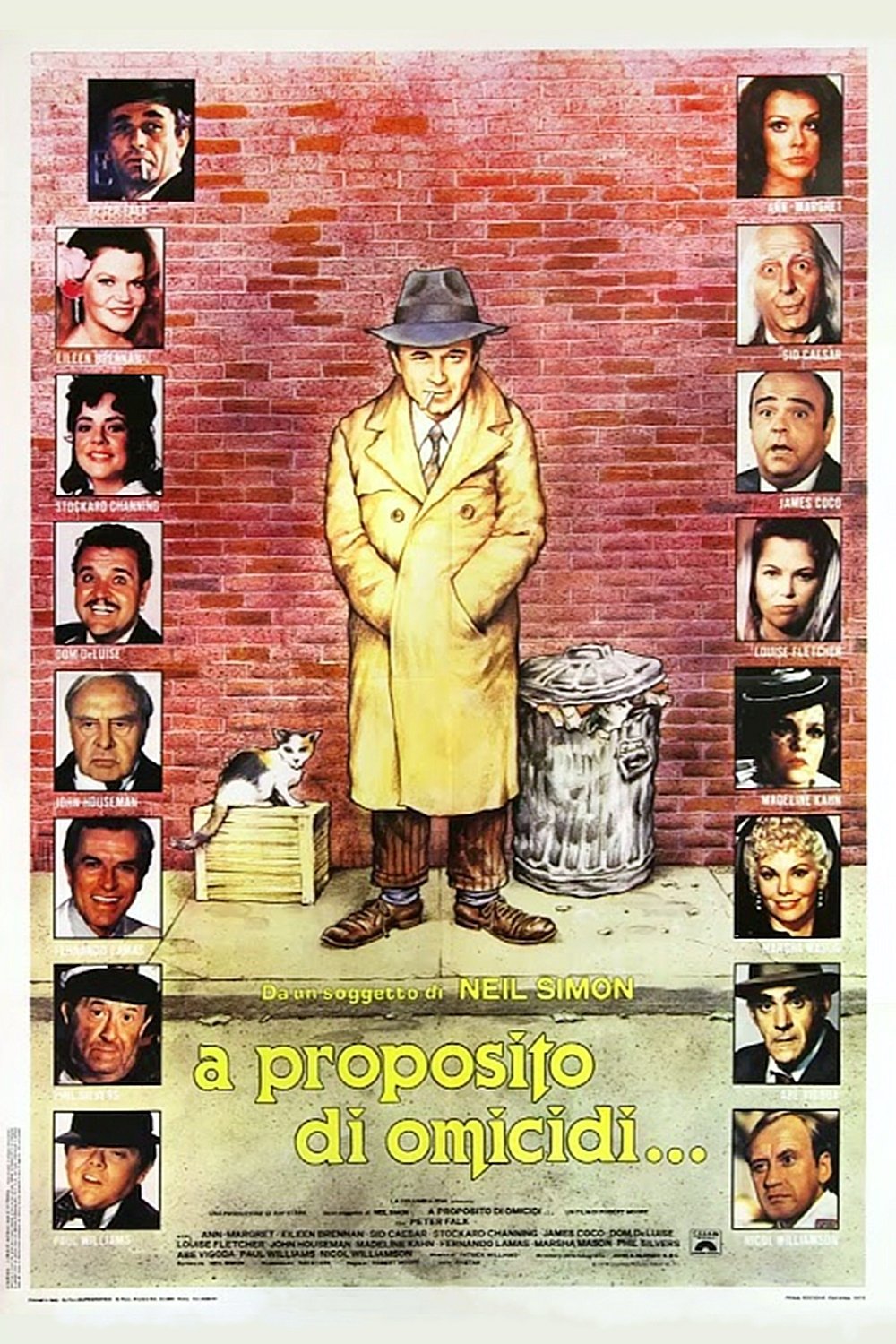 Locandina di A proposito di omicidi...