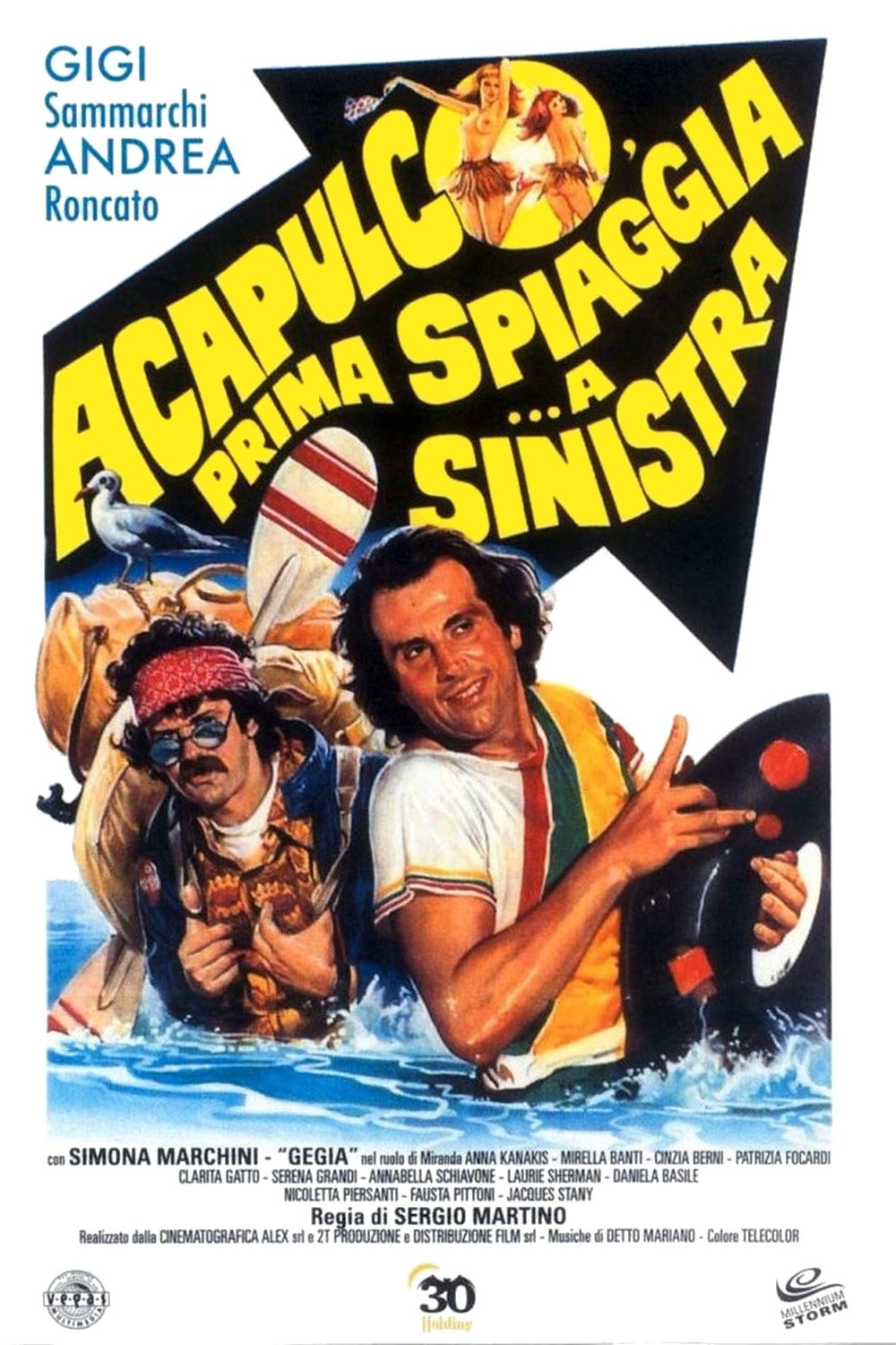 Locandina di Acapulco, prima spiaggia... a sinistra