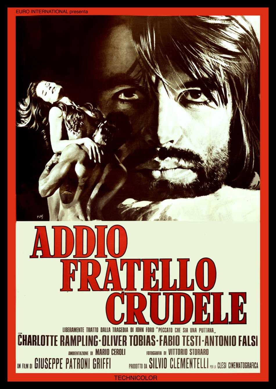 Locandina di Addio fratello crudele