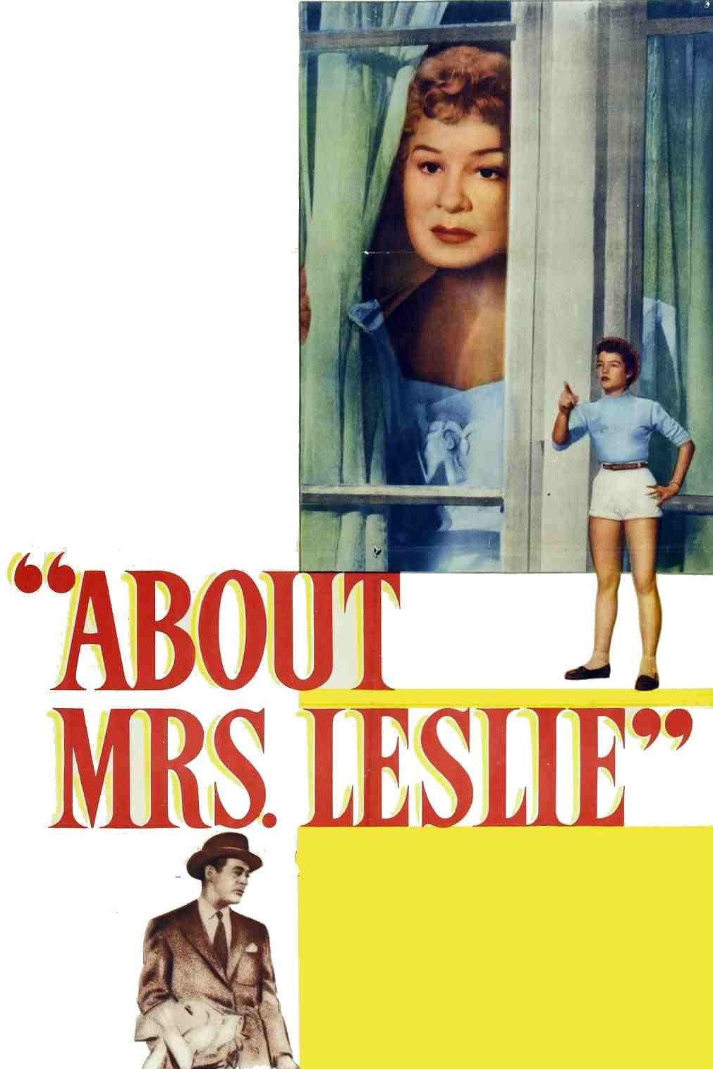 Locandina di Addio signora Leslie