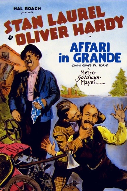 Locandina di Affari in grande