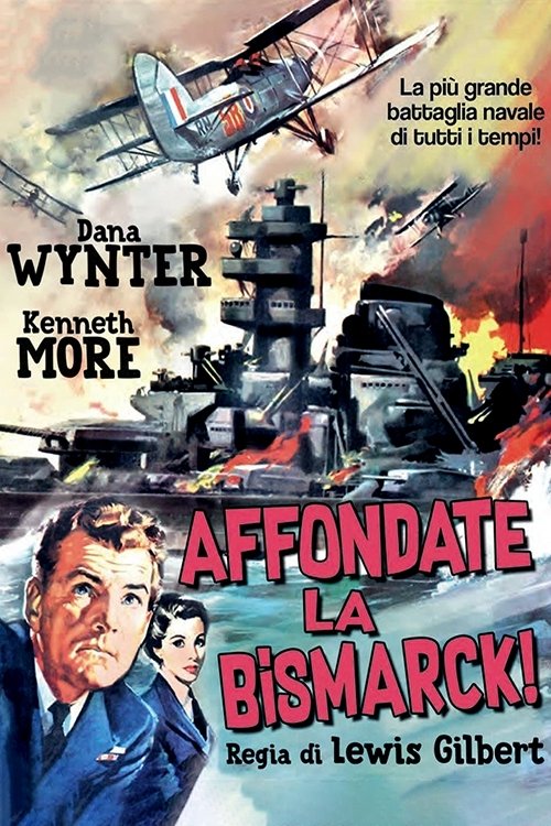 Locandina di Affondate la Bismarck!