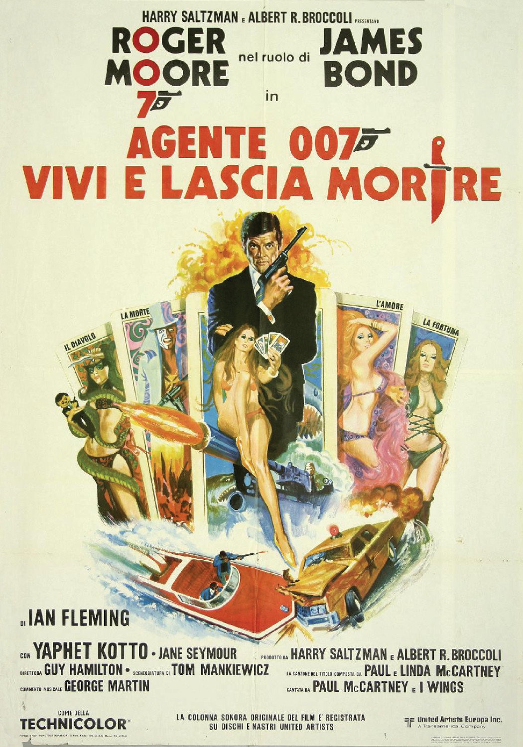 Locandina di Agente 007 - Vivi e lascia morire
