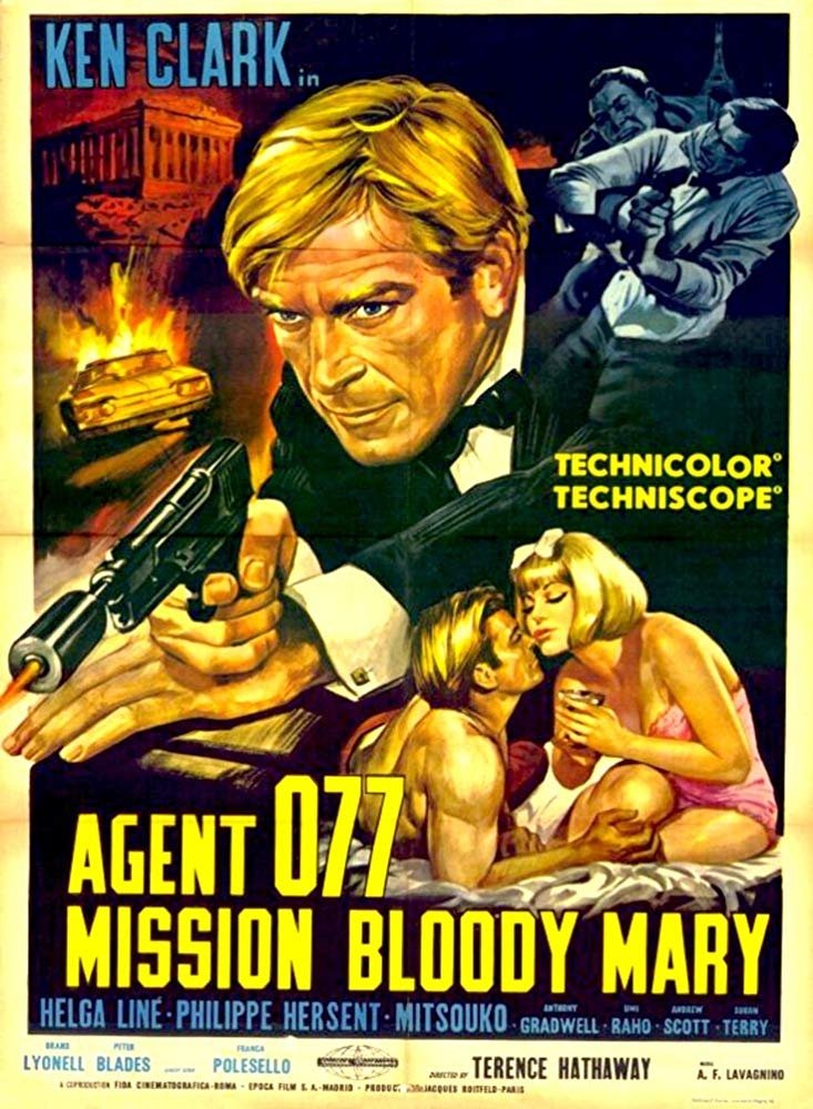 Locandina di Agente 077 missione Bloody Mary