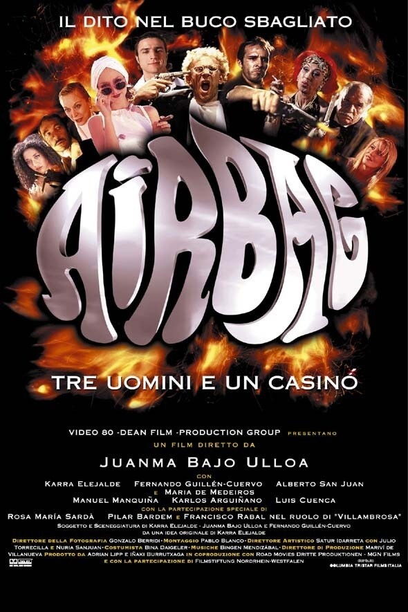 Locandina di Airbag - Tre uomini e un casino