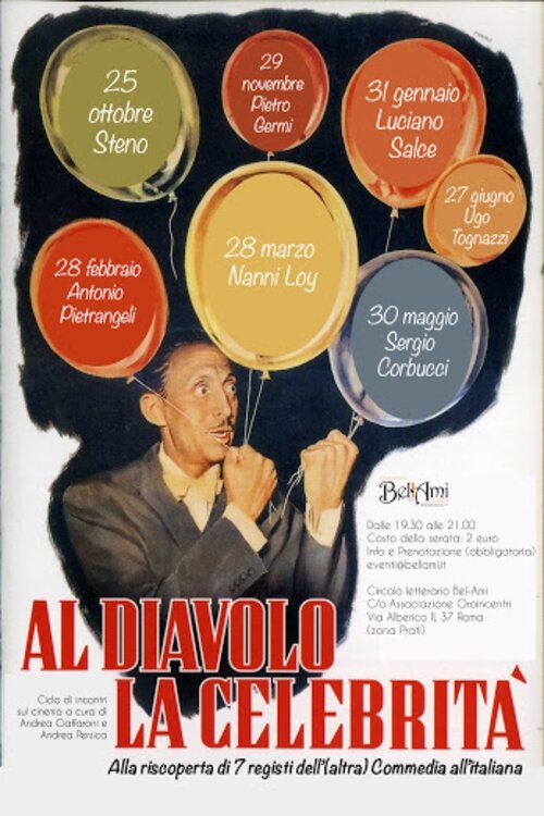 Locandina di Al diavolo la celebrità