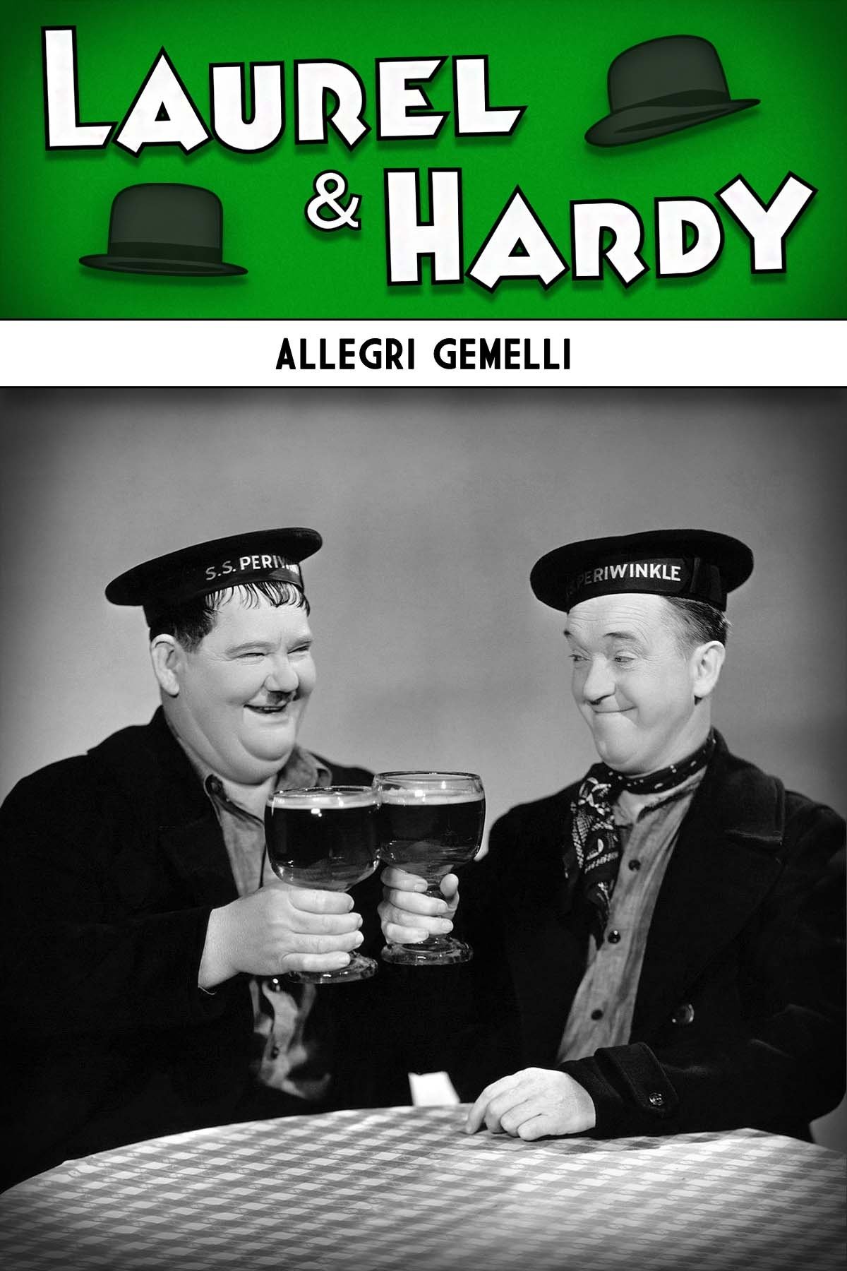 Locandina di Allegri gemelli