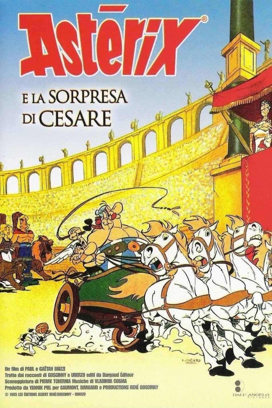 Locandina di Asterix contro Cesare
