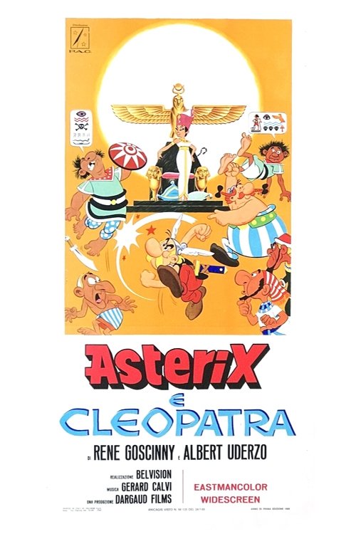 Locandina di Asterix e Cleopatra