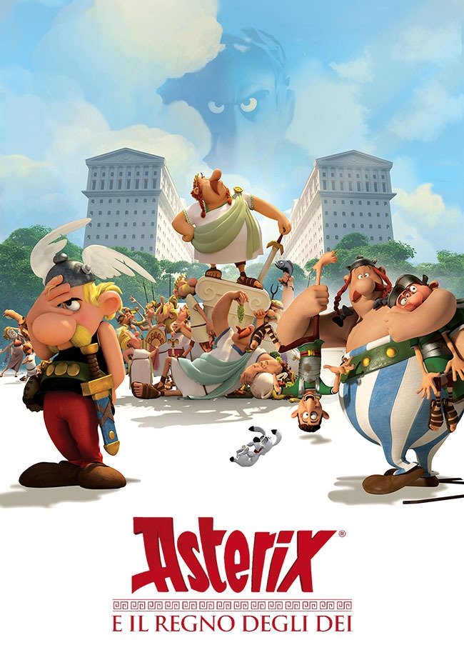 Locandina di Asterix e il regno degli Dei