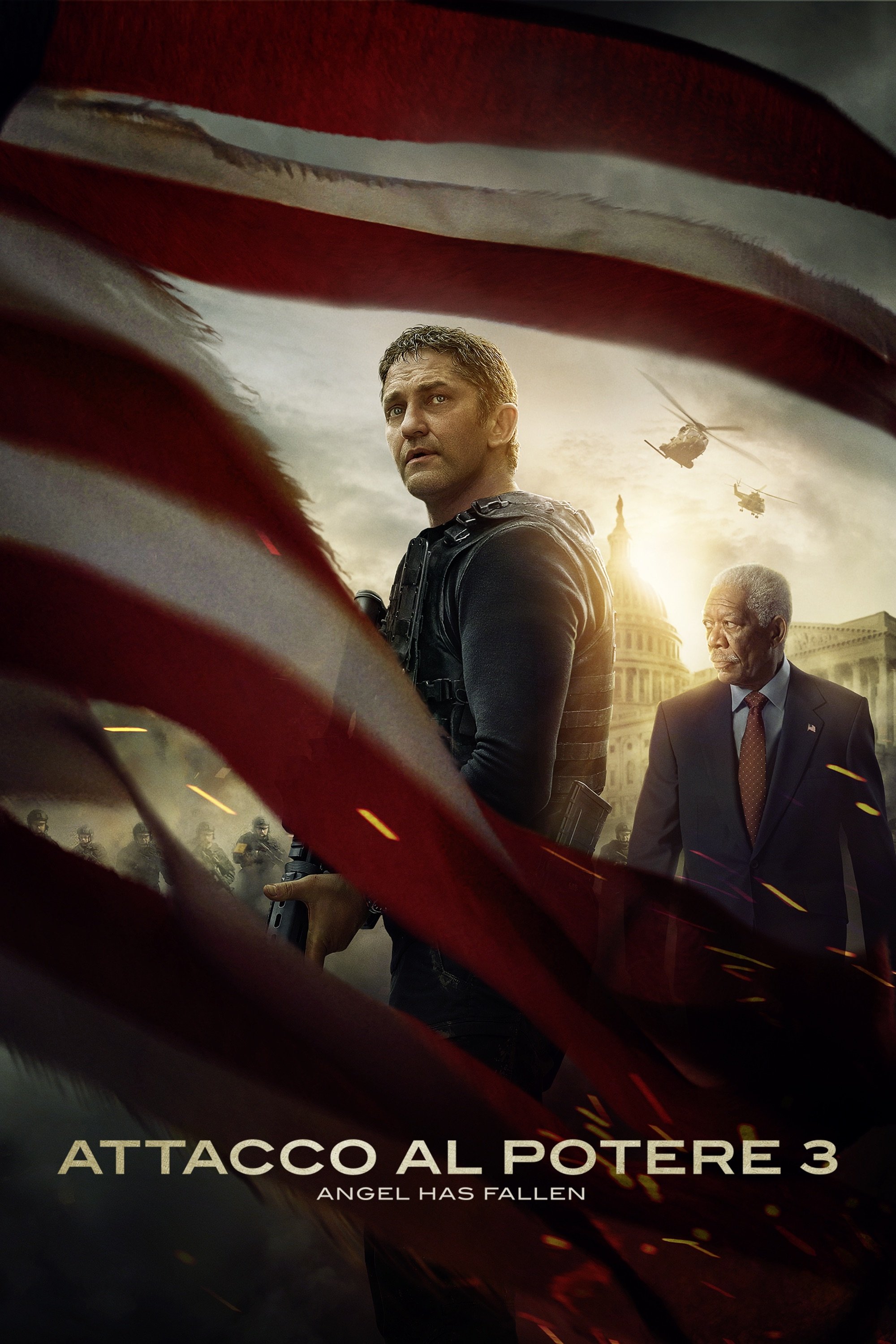 Locandina di Attacco al potere 3 - Angel Has Fallen