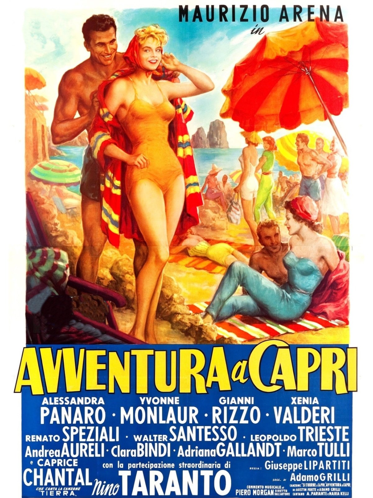 Locandina di Avventura a Capri
