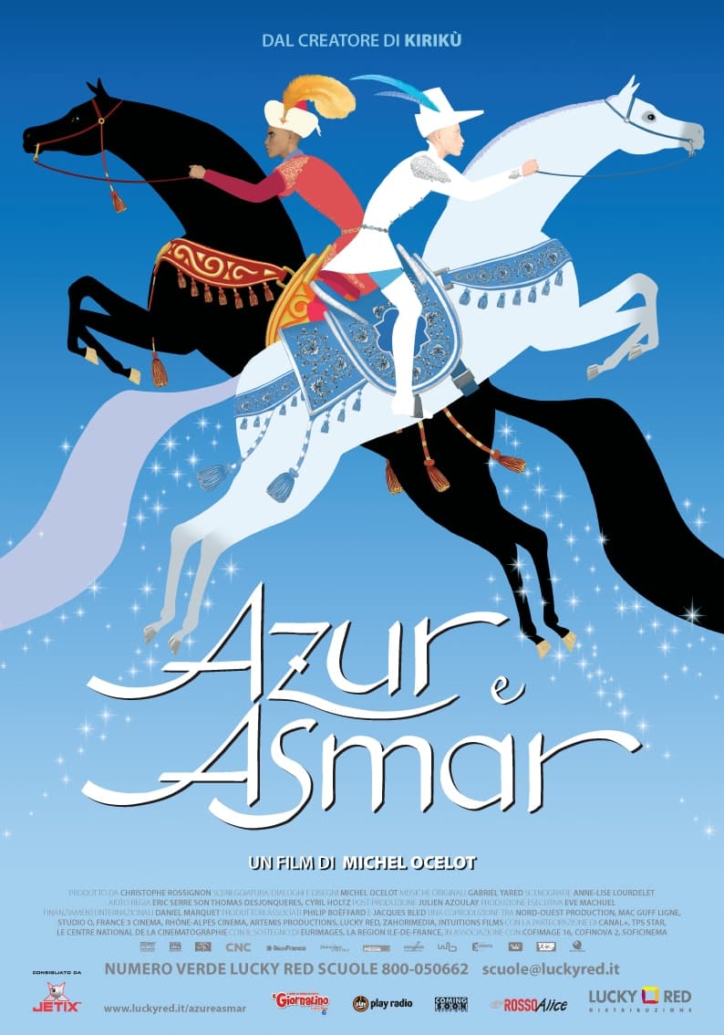 Locandina di Azur e Asmar