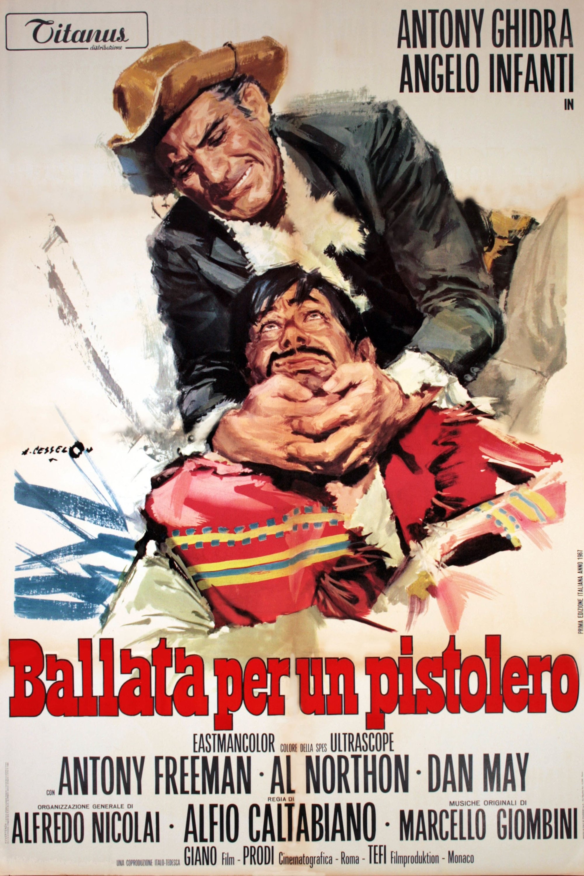 Locandina di Ballata per un pistolero