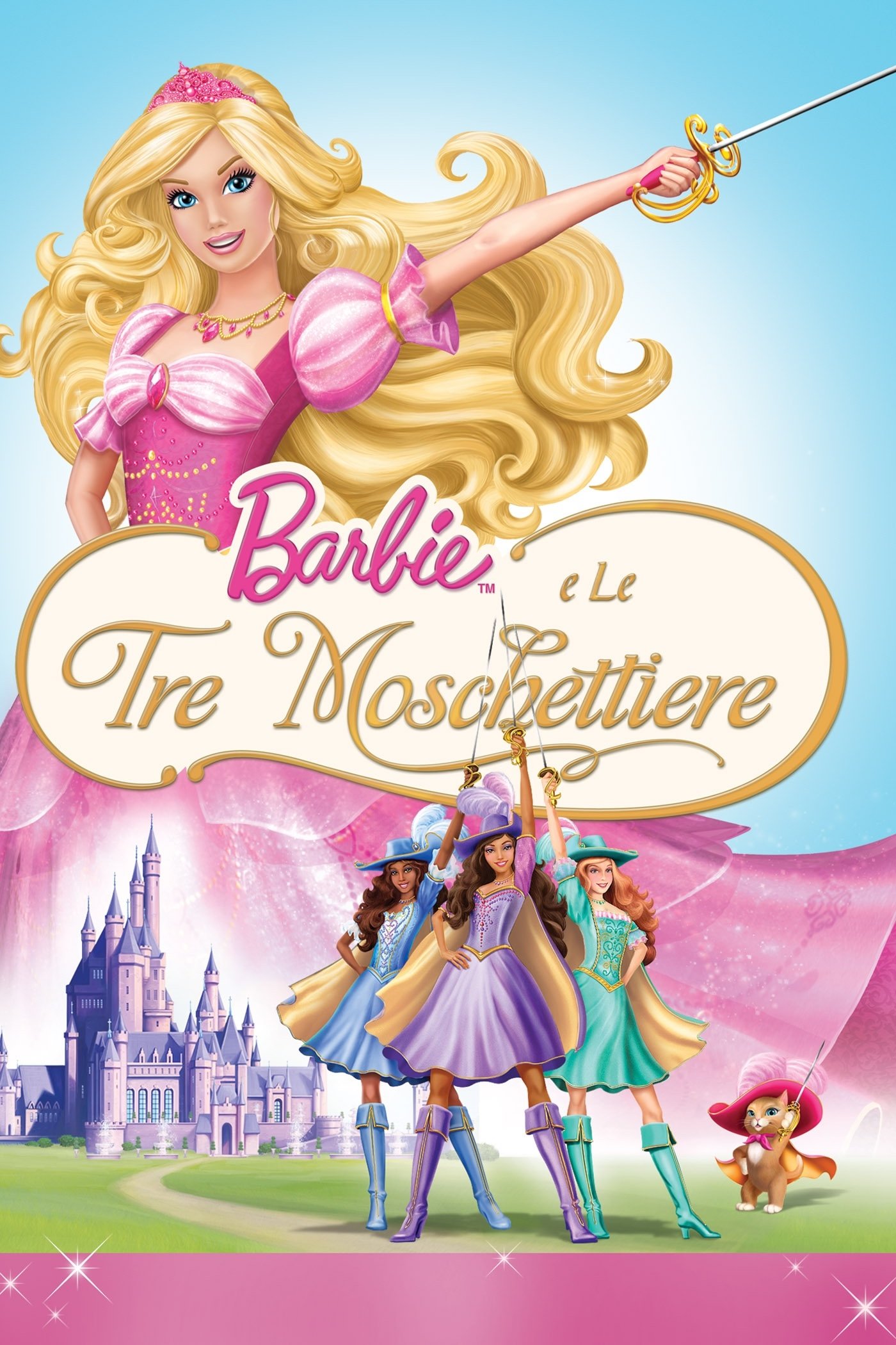 Locandina di Barbie e le tre moschettiere