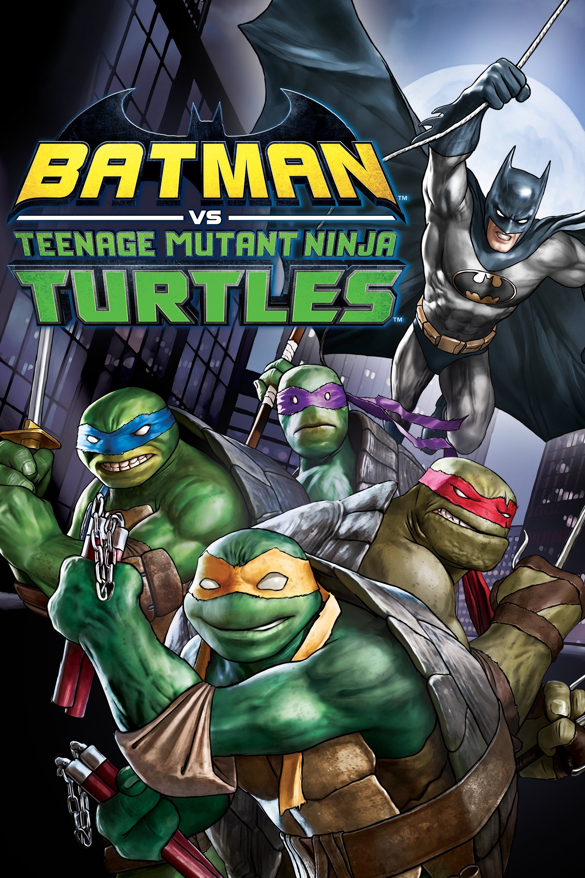 Locandina di Batman vs Teenage Mutant Ninja Turtles