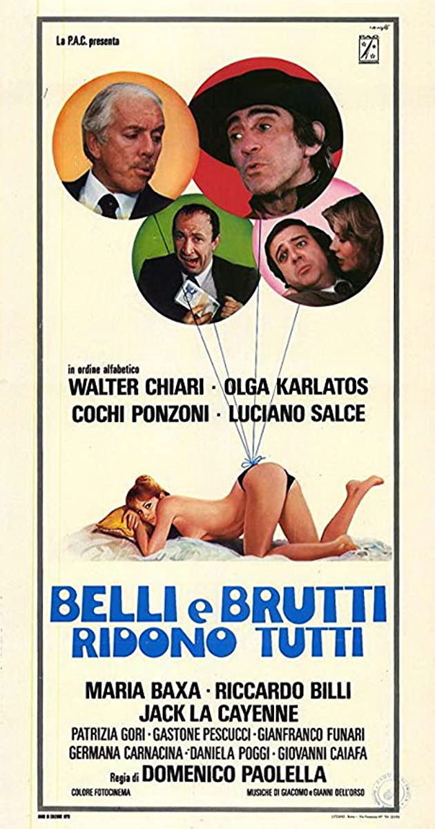 Locandina di Belli e brutti ridono tutti
