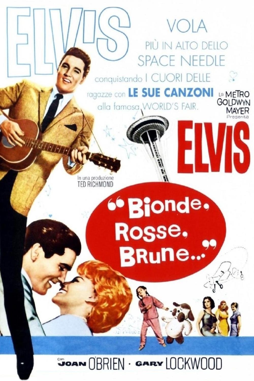 Locandina di Bionde, rosse, brune...