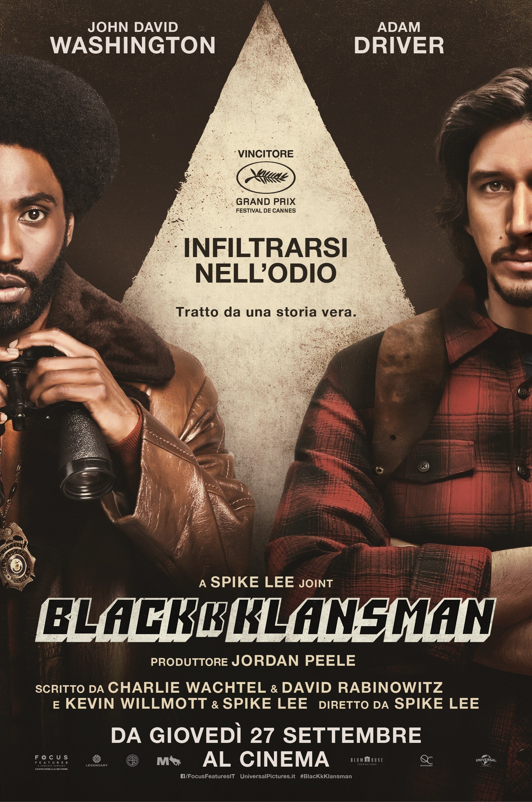 Locandina di BlacKkKlansman