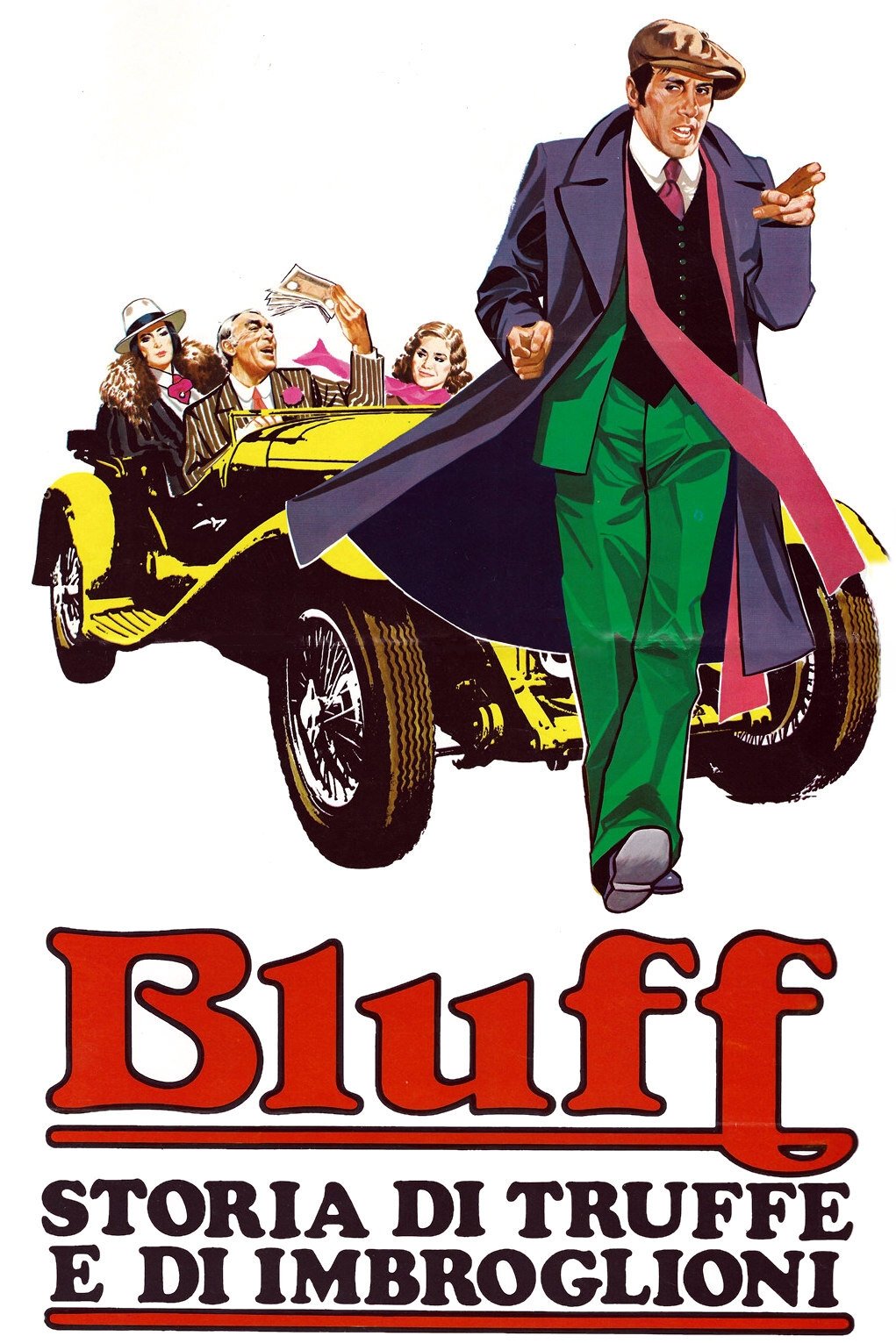 Locandina di Bluff - Storia di truffe e di imbroglioni