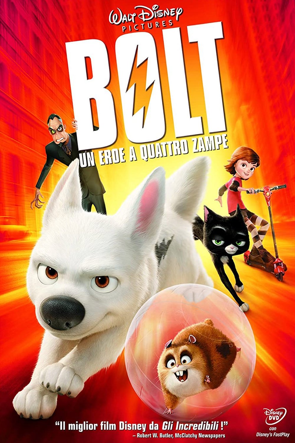Locandina di Bolt - Un eroe a quattro zampe