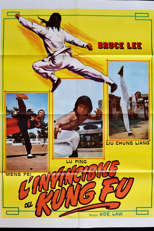 Locandina di Bruce Lee l'invincibile del kung fu