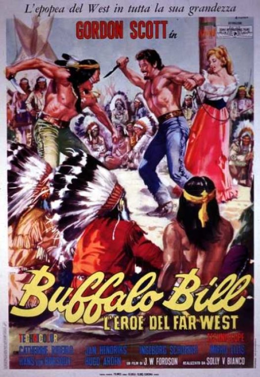 Locandina di Buffalo Bill, l'eroe del far west