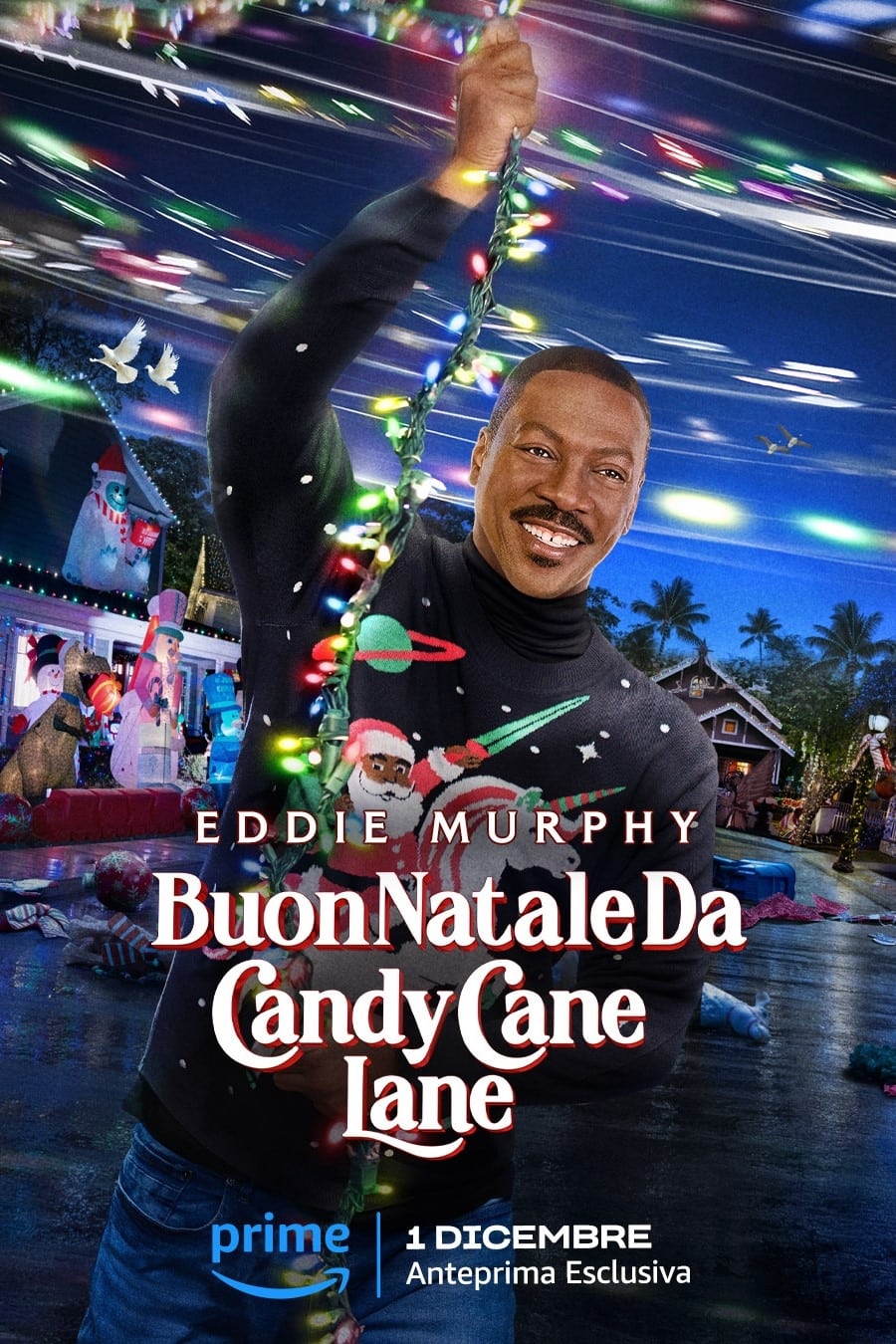Locandina di Buon Natale da Candy Cane Lane