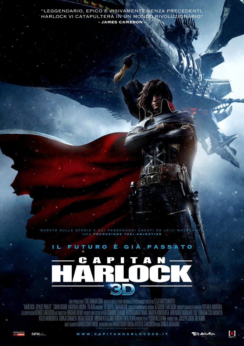 Locandina di Capitan Harlock
