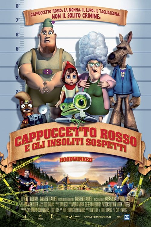 Locandina di Cappuccetto rosso e gli insoliti sospetti