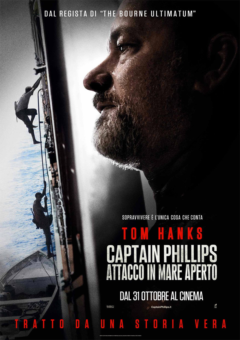 Locandina di Captain Phillips - Attacco in mare aperto