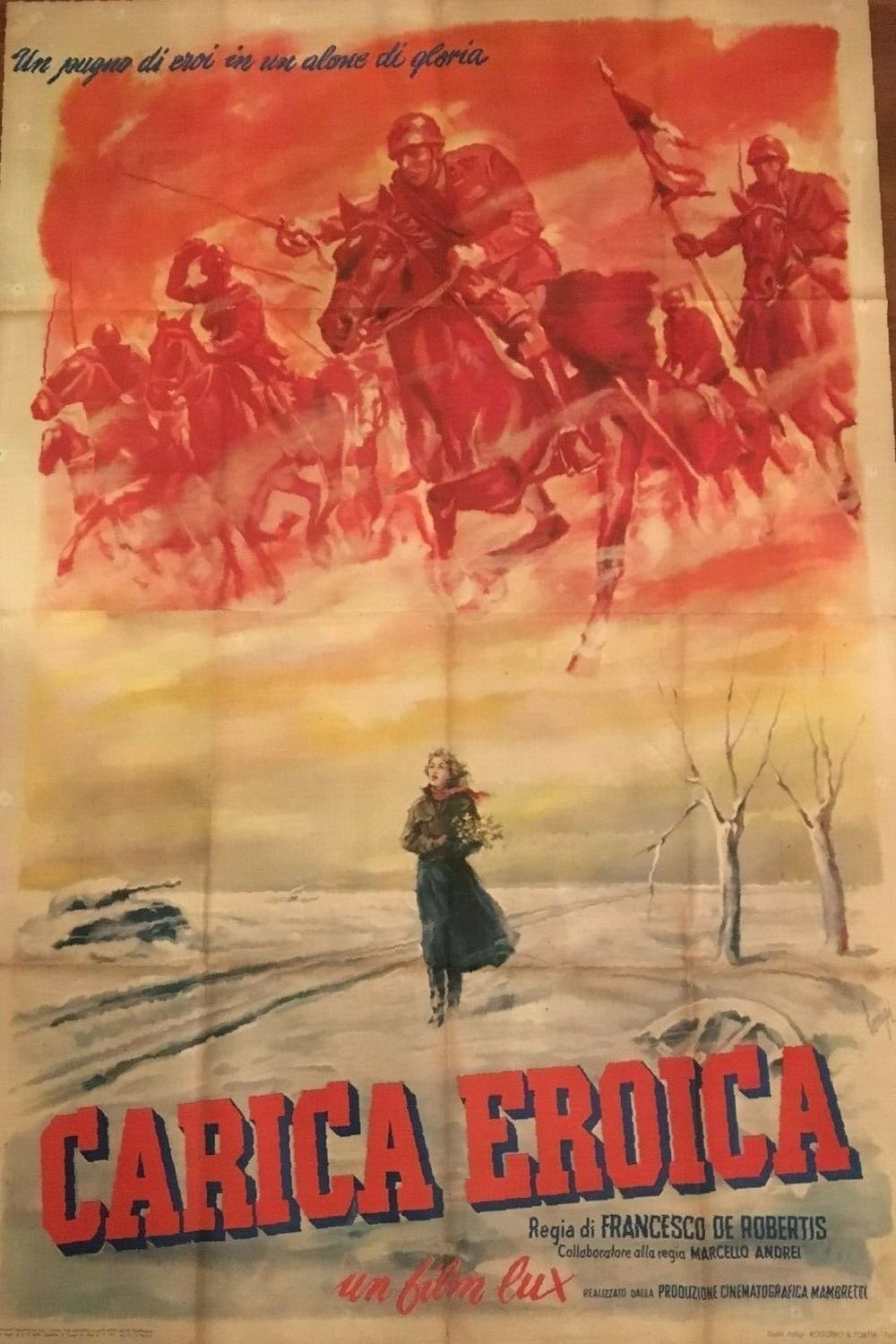 Locandina di Carica eroica