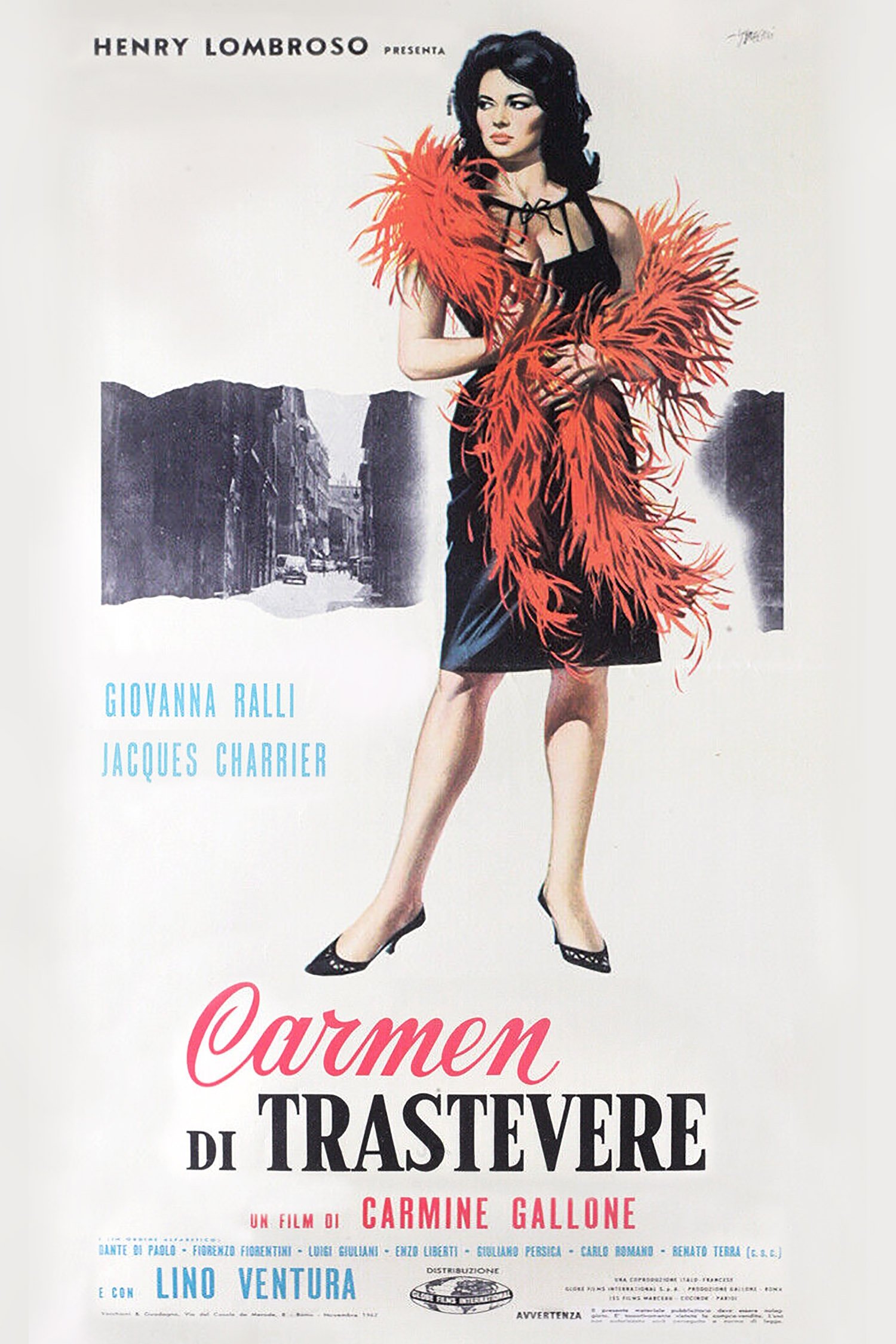 Locandina di Carmen di Trastevere