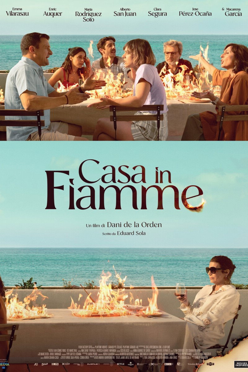 Locandina di Casa in fiamme