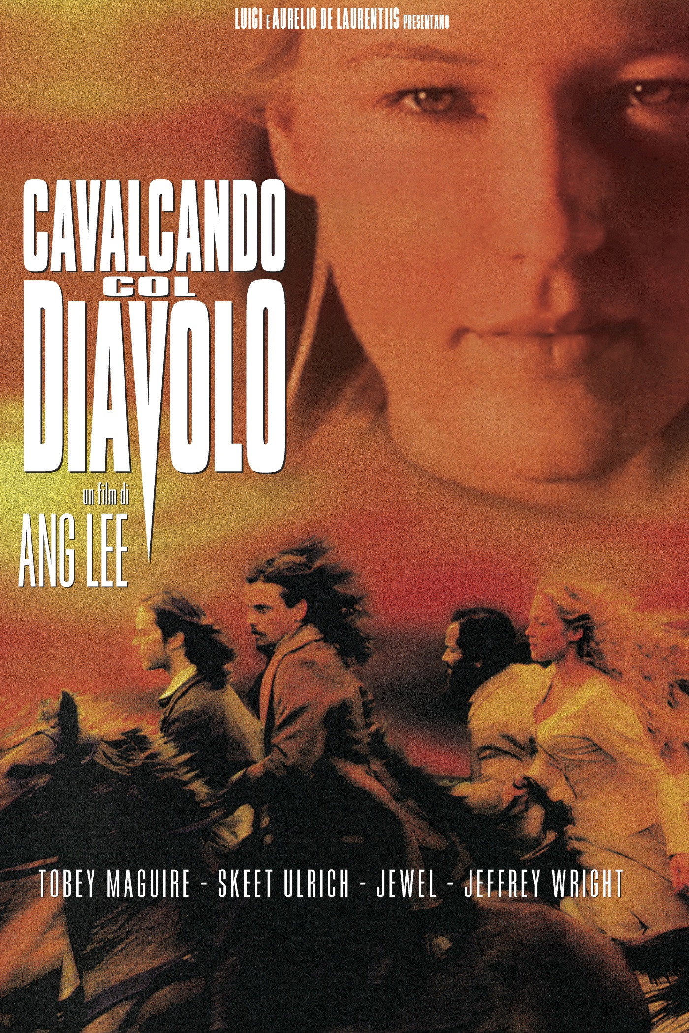 Locandina di Cavalcando col diavolo
