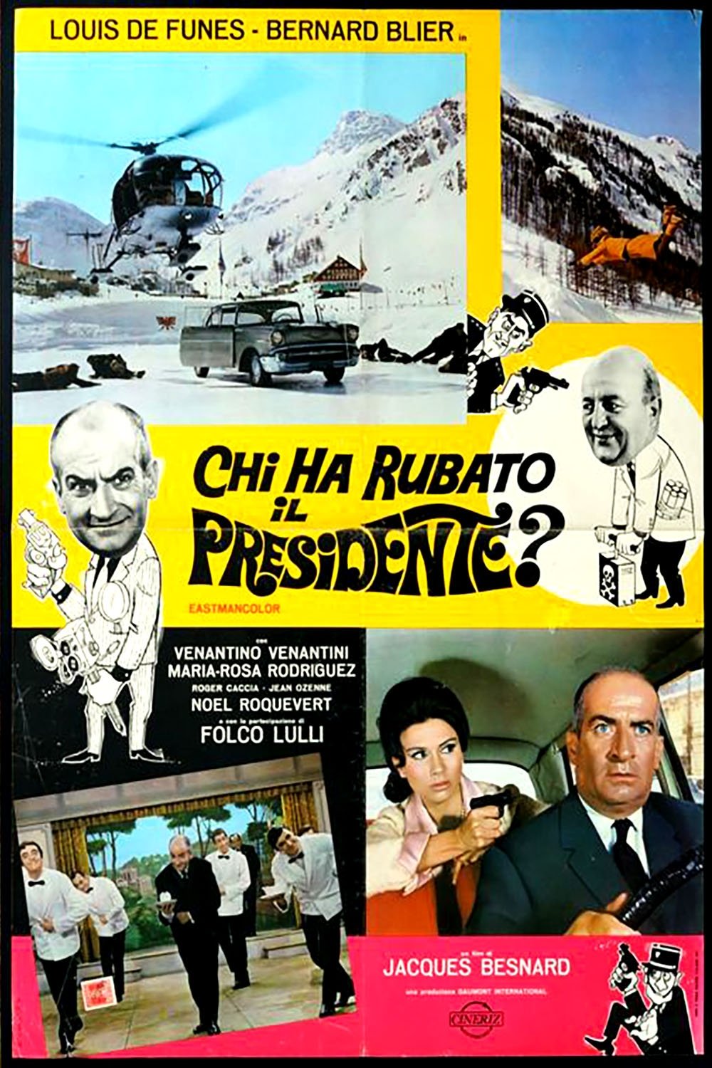 Locandina di Chi ha rubato il presidente?