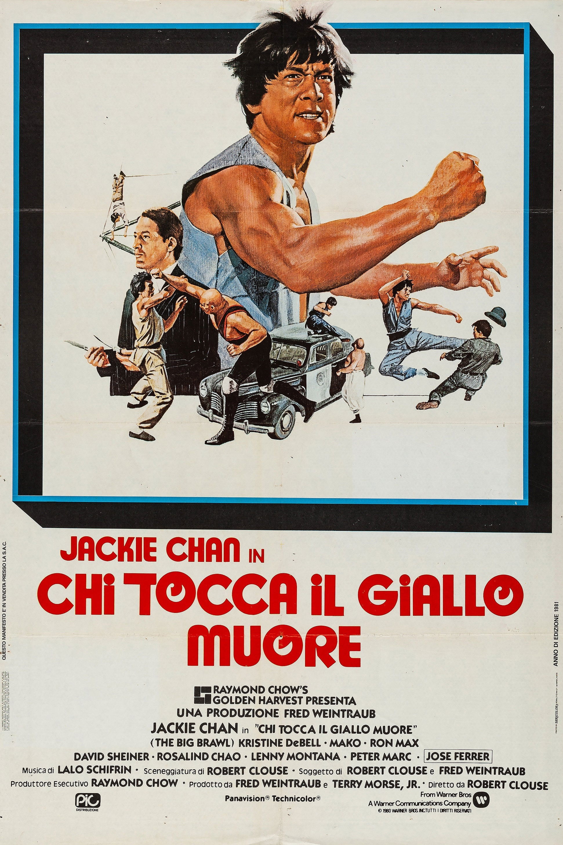 Locandina di Chi tocca il giallo muore