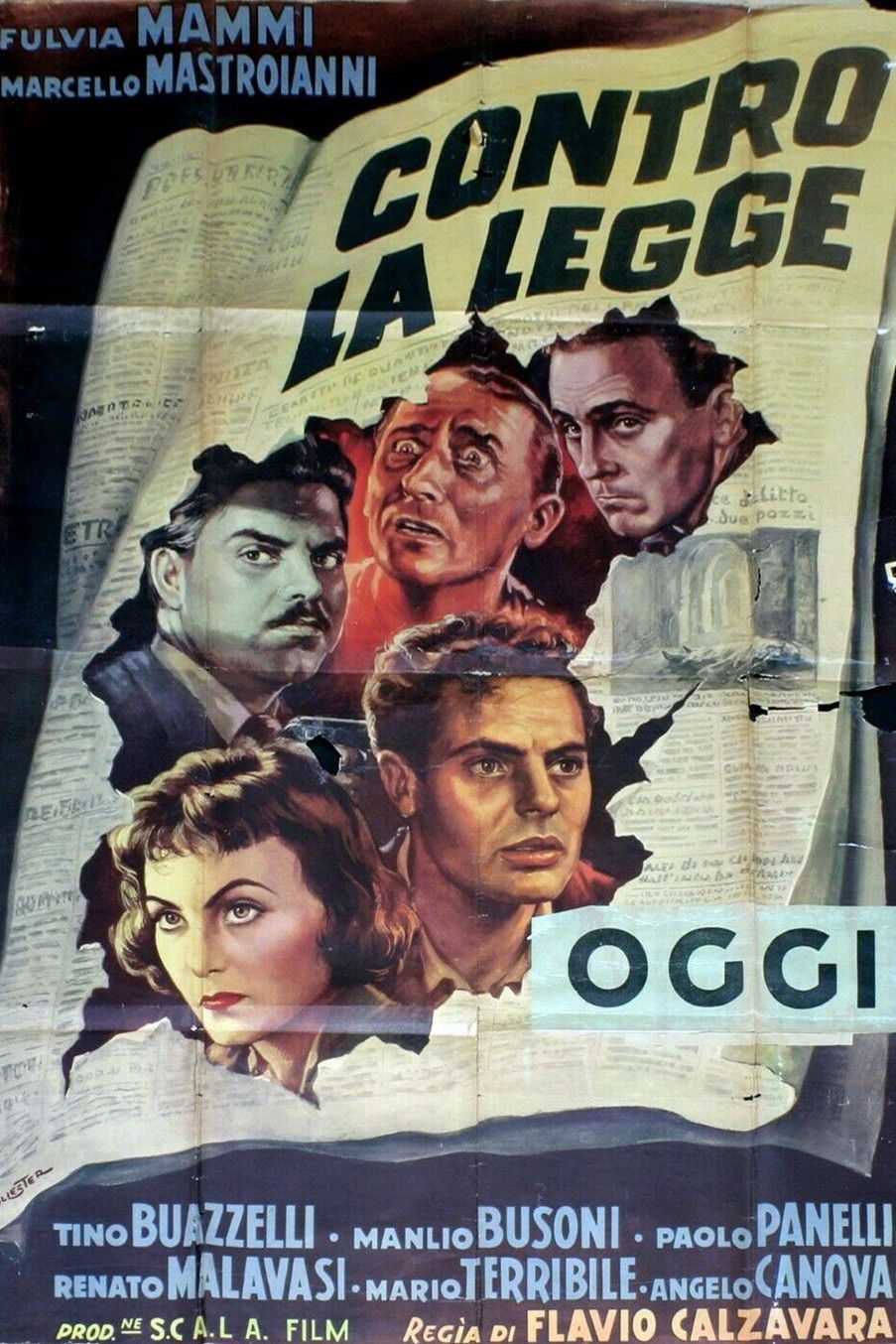 Locandina di Contro la legge