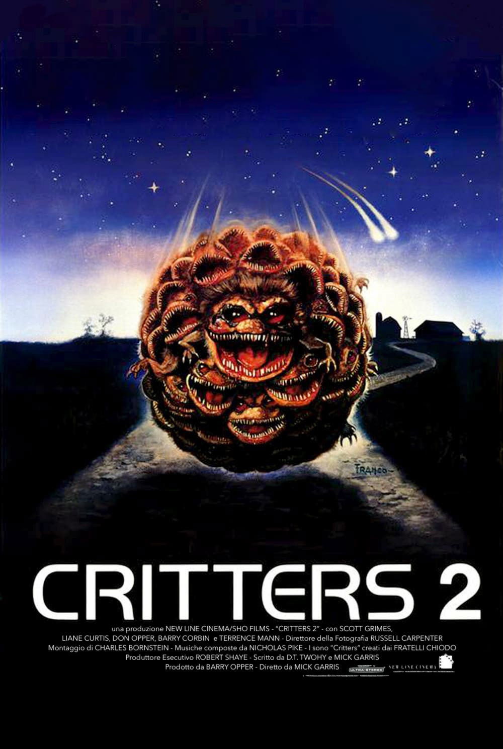 Locandina di Critters 2