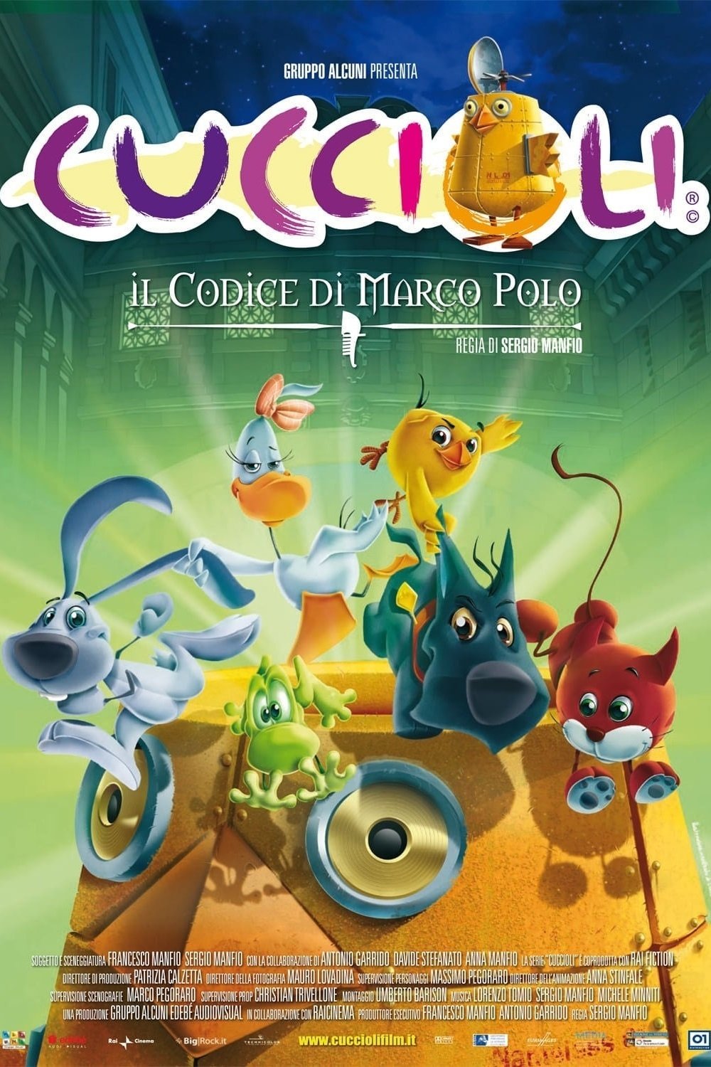 Locandina di Cuccioli - Il codice di Marco Polo