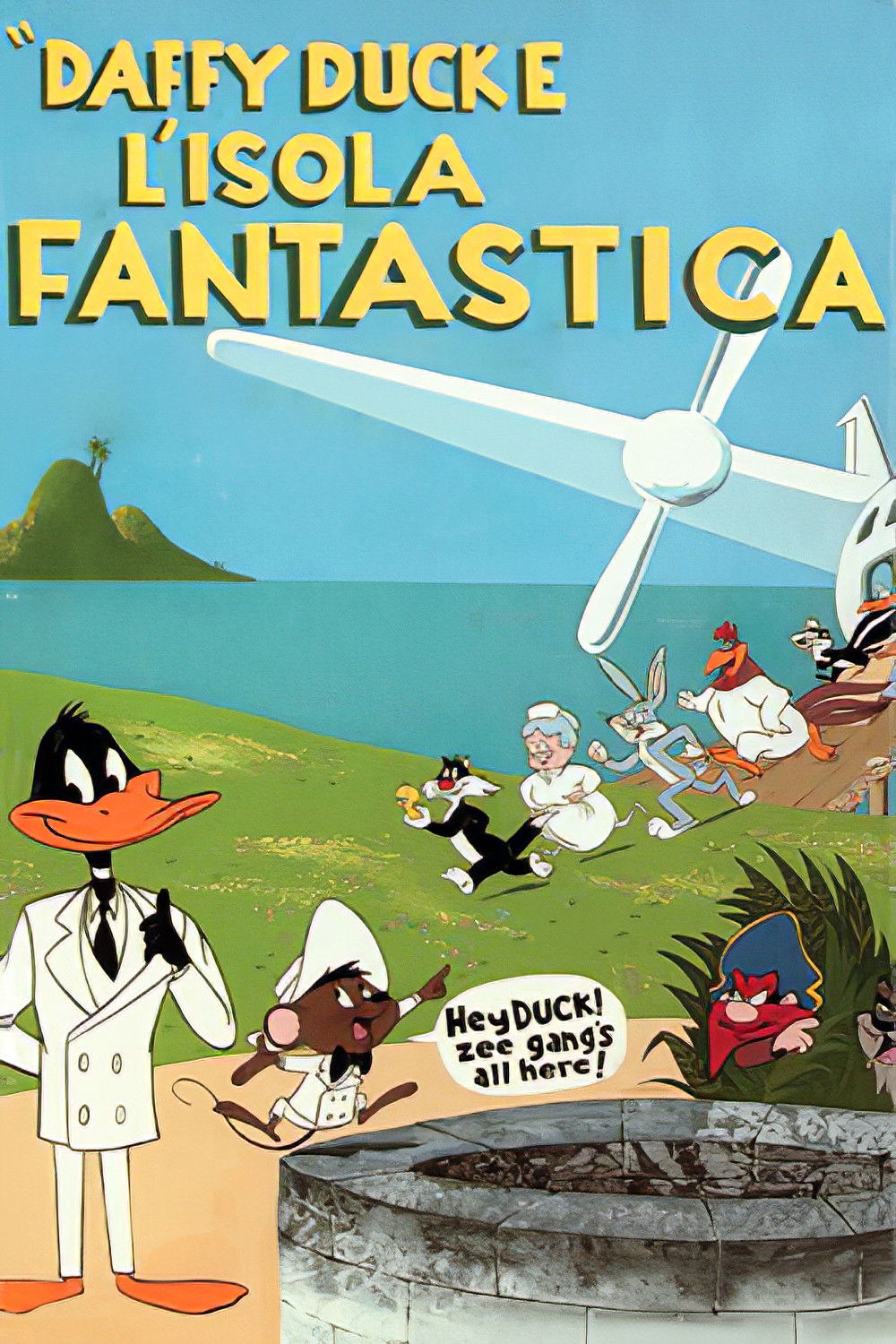 Locandina di Daffy Duck e l'isola fantastica