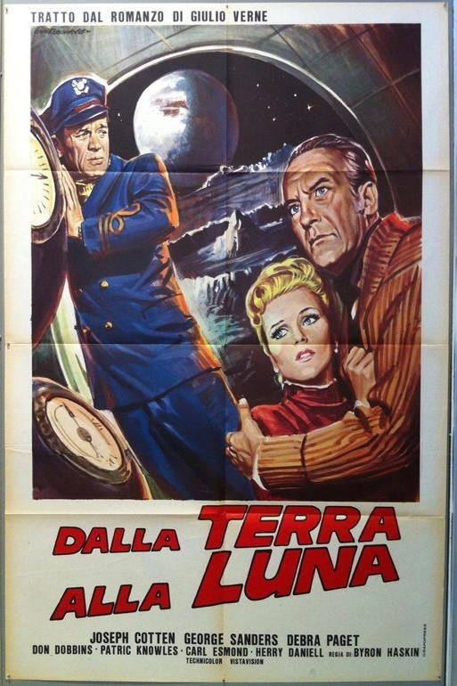 Locandina di Dalla Terra alla Luna