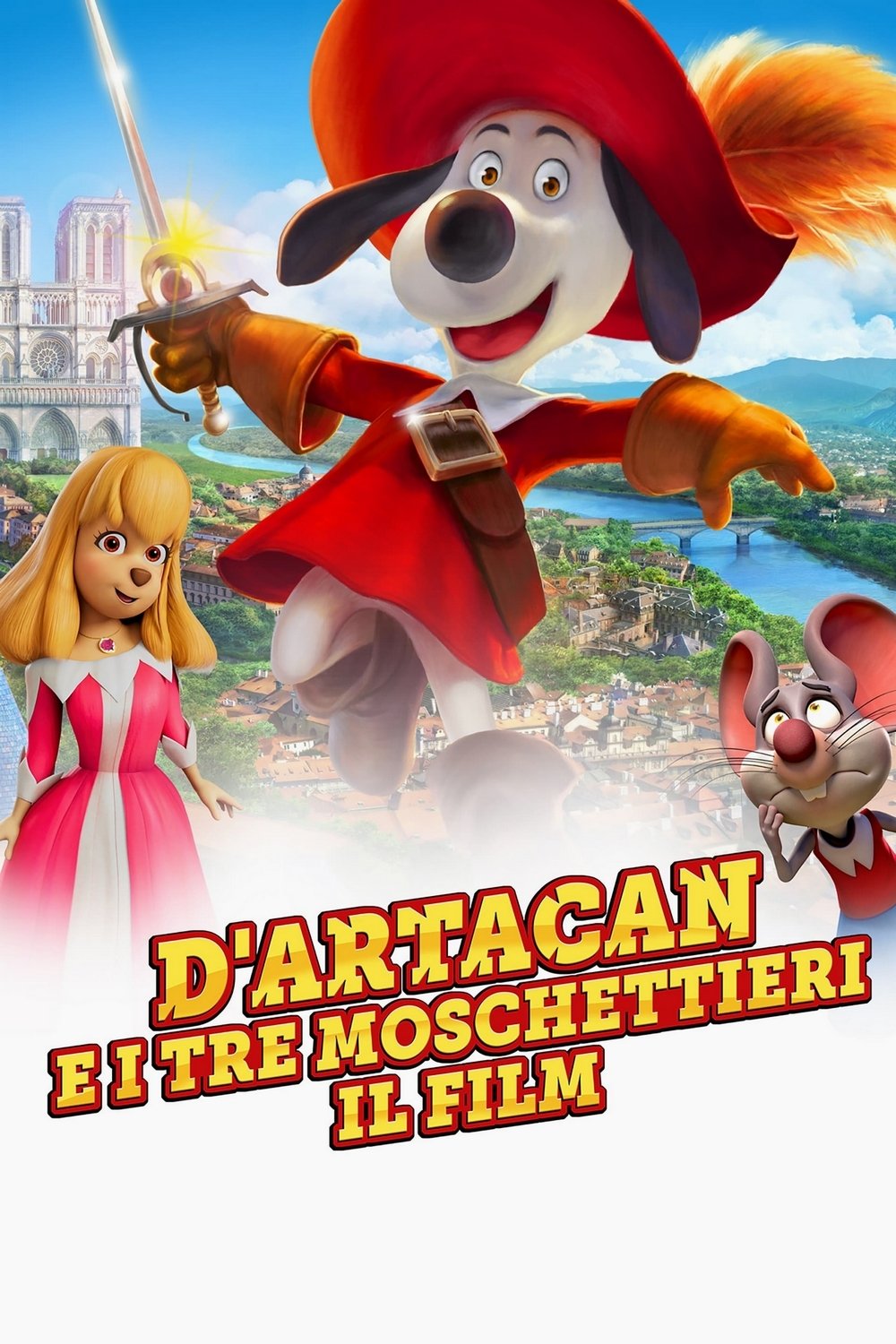 Locandina di D'Artacan e i tre moschettieri: il film