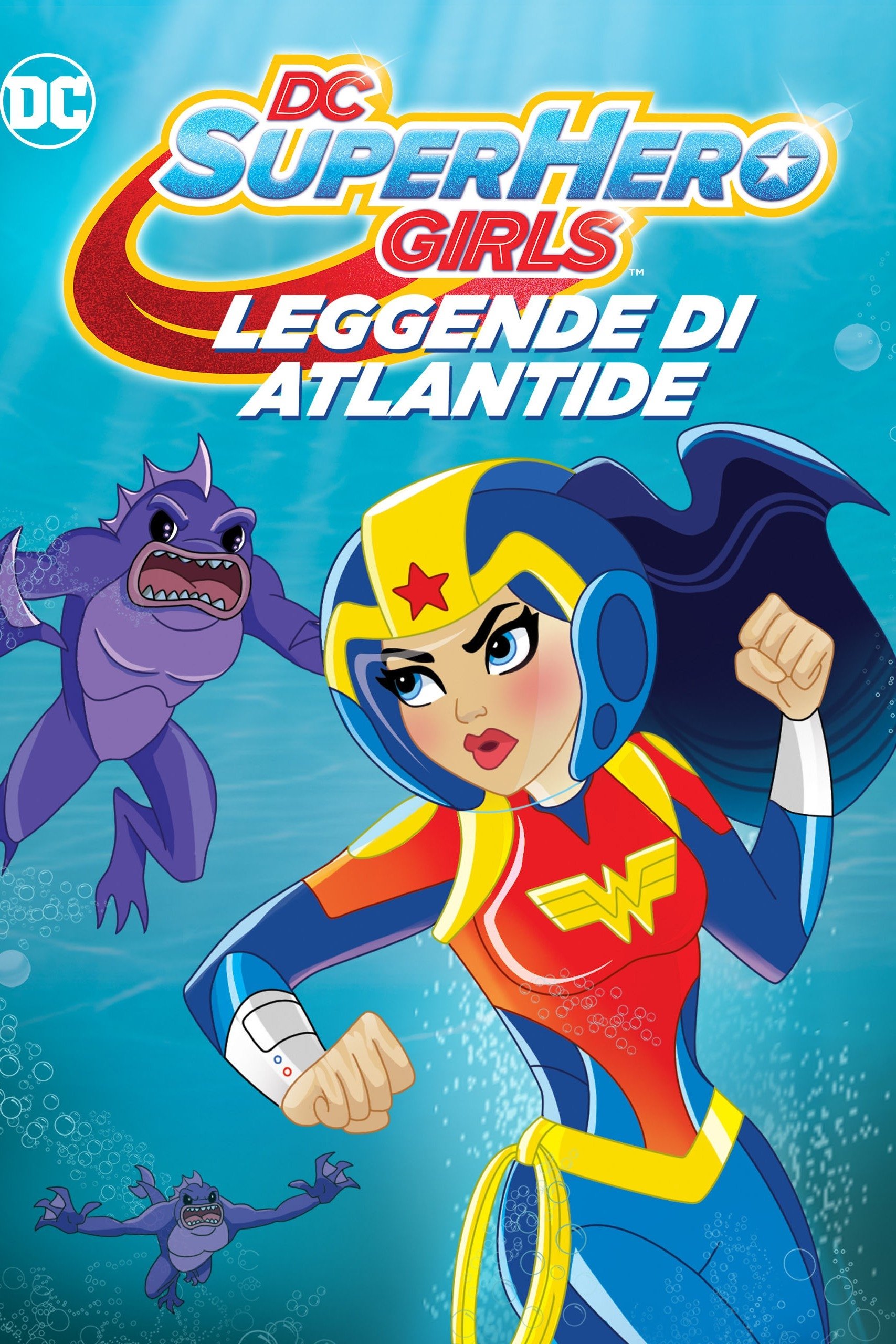 Locandina di DC Super Hero Girls: Leggende di Atlantide