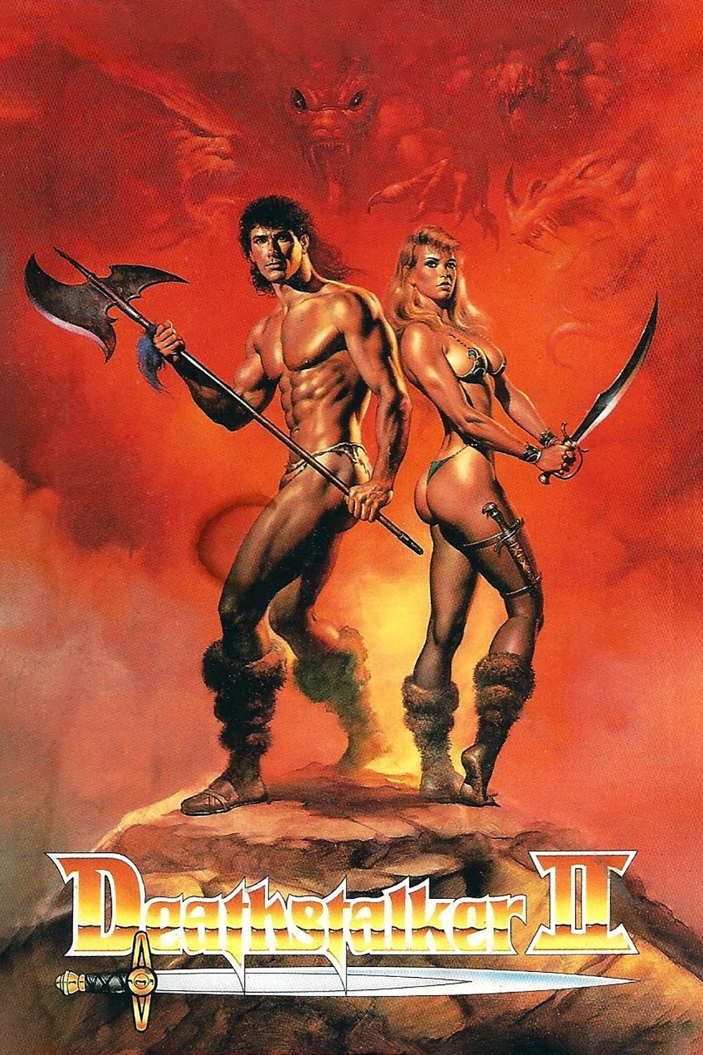 Locandina di Deathstalker II - Duello di titani